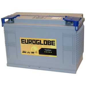 Batteri Euroglobe 77655, AGM, 100Ah 12V