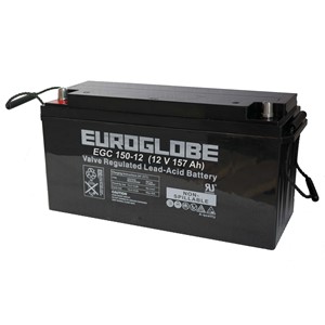 Batteri Euroglobe EGC150-12, AGM, 157Ah, 12V