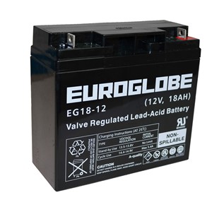 Batteri EUROGLOBE AGM 18 Ah 12V  77231