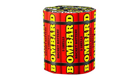 Bombard 5.0 - 9 ass. raketteffekter, 45 mm