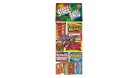 Street Bang - 12 assorterte artikler