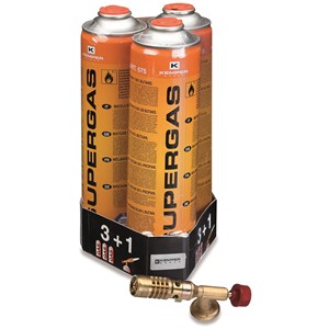 Brenner uten Piezo m/3stk 330g gassboks