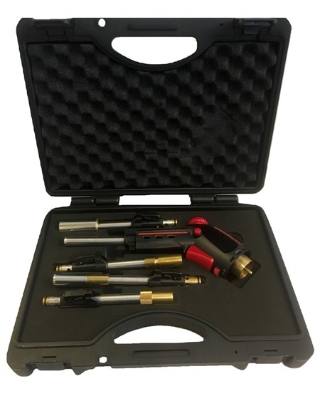 Håndbrenner JetPower sett i koffert E-400