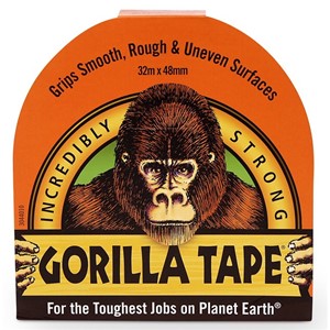 Tape Lerret Sølv 32M x48mm Gorilla