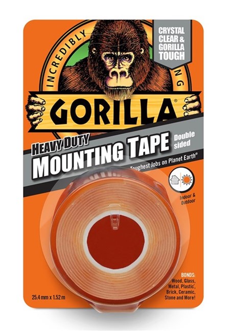 Tape Dobbelsidig HD 1,5m Gorilla