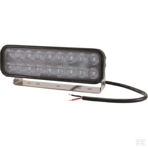 Arbeidslykt LED 54W rektangulær 3960 lumen Flom