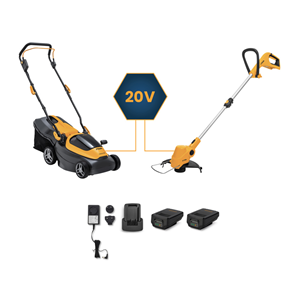 Stiga Pakke Gressklipper + trimmer. 136e Kit + GT 100e