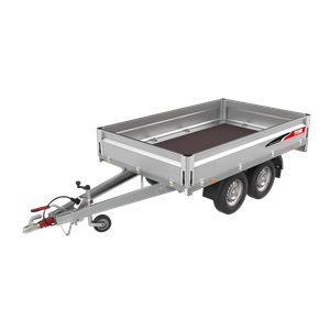 Tilhenger 6207 NFH 1400Kg-NEDFELLBARE SIDER