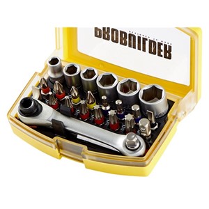 Pipesett Med Bits 6-13mm 24 Deler Probuilder